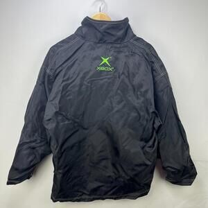 Vintage Xbox Promo Y2K Windbreaker Jacket Medium Microsoft